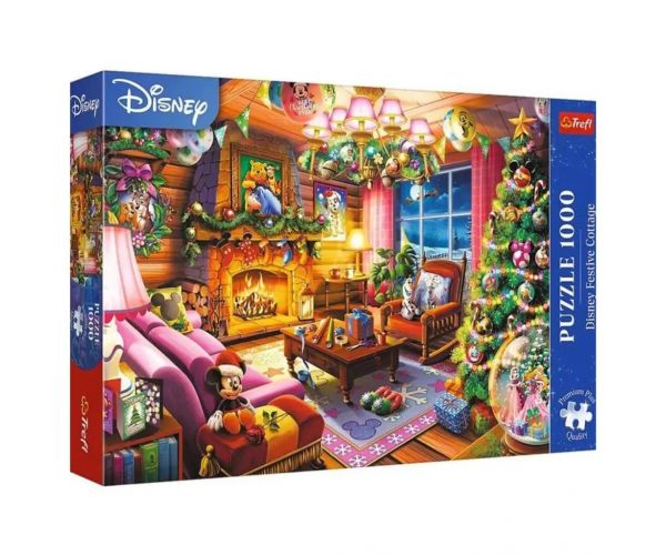 Disney Karácsony 1000db-os prémium puzzle - Trefl