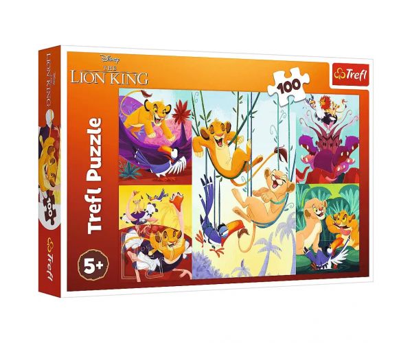 Disney: Oroszlánkirály 100db-os puzzle - Trefl