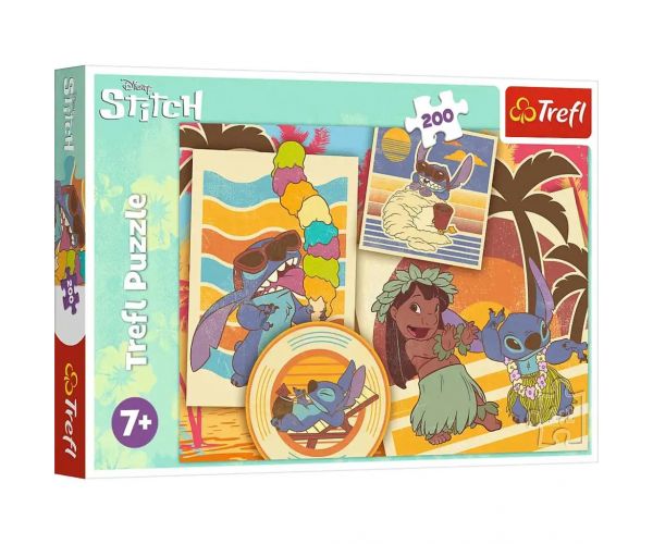 Disney: Lilo & Stitch 200db-os puzzle - Trefl