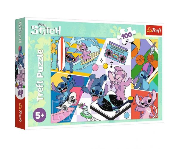 Disney Lilo & Stitch emlékei 100db-os puzzle - Trefl