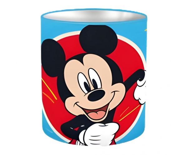 Disney+Mickey Mouse cilindrični metalni stolni držač za olovke 10x11cm