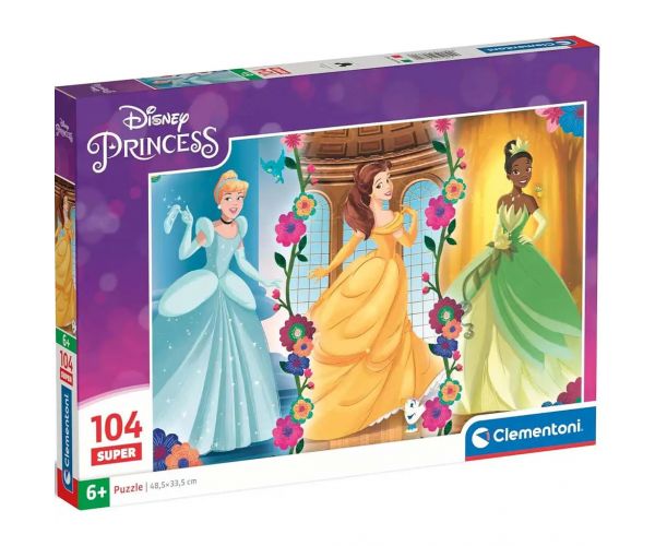 Disney Hercegnők 104db-os Super puzzle - Clementoni