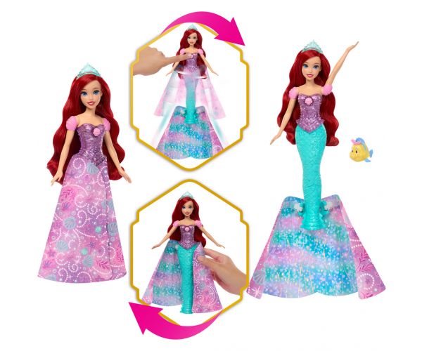 Disney Princeze - Čarobna preobrazba Ariel - Mattel
