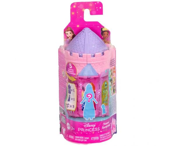 Disney Hercegnők: Mini Hercegnő meglepetés toronyszoba - Mattel