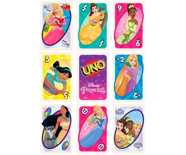 Disney Princeze UNO kartaška igra - Mattel