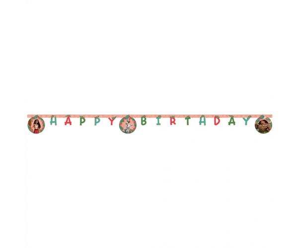Disney+Princeze Vaiana 2 rođendanski Sretan rođendan party banner 200cm