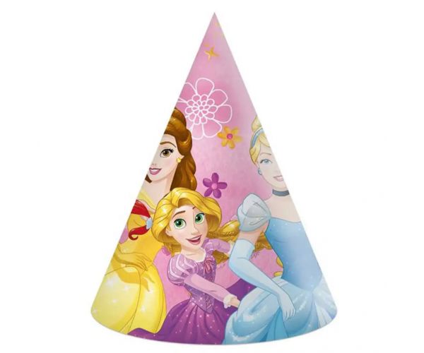 Disney+Princeze papirnate party kape, set od 6 komada