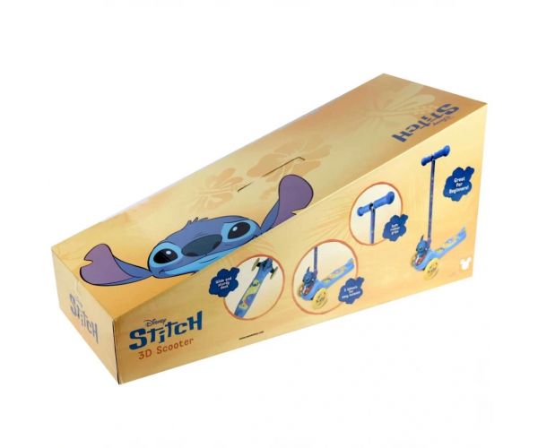 Disney Stitch 3D romobil s tri kotača - Mondo Toys