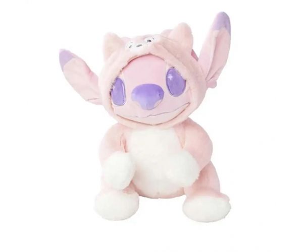 Disney Stitch Angyal plüss figura róka jelmezben 25cm-es - Simba Toys