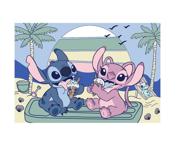 Disney Stitch Sladoledna zabava slagalica od 60 komada - Trefl