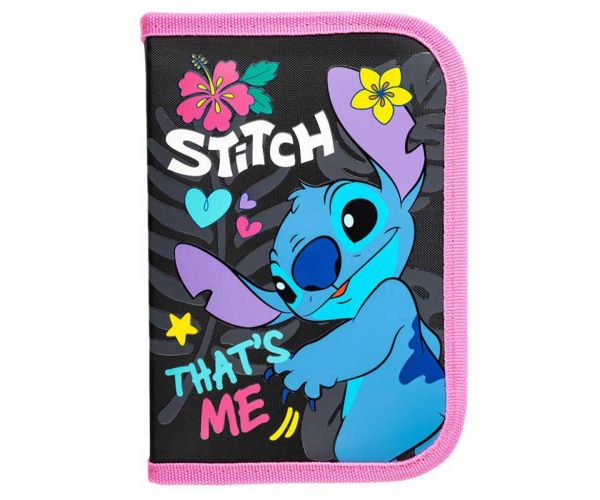 Disney Stitch kihajtható tolltartó PC03 20,5x14x3,5cm