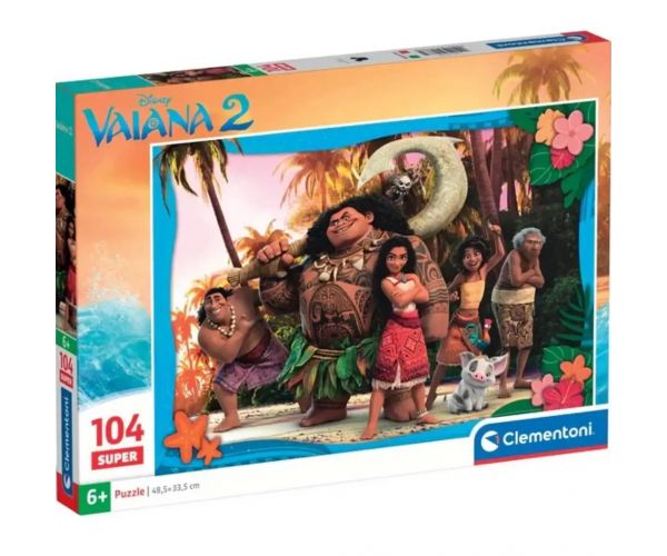 Disney Vaiana 2 104db-os Super puzzle - Clementoni