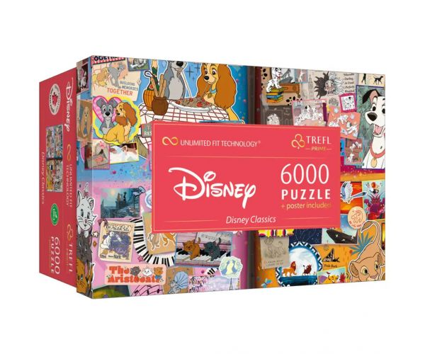 Disney nagy könyve 6000db-os puzzle - Trefl