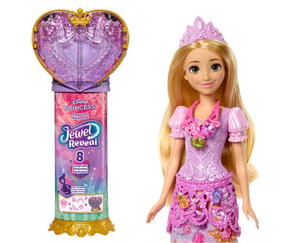 Disneyjeve princeze - Csupaszív lutka iznenađenja - Zlatokosa - Mattel