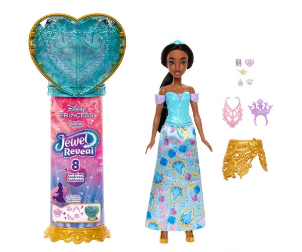 Disneyjeve princeze - Lutka iznenađenja Čistog srca - Jasmine - Mattel