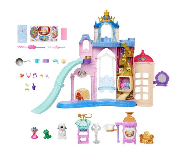 Disneyjeve princeze: Set za igru „Dvorac za kućne ljubimce” - Mattel