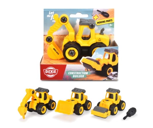 Dickie Toys: Radni strojevi više vrsta - Simba Toys