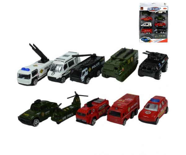 Die-Cast: Set policijskih automobila u dvije verzije