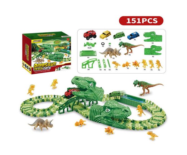 Dinosaur avanturistički park autocesta set od 151 kom