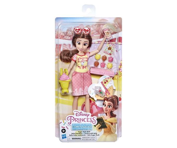 Disney Princess: Comfy Squad Bella lutka set - Hasbro