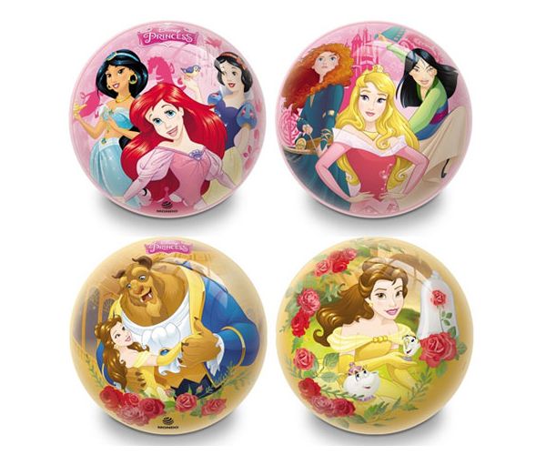 Disney Princeze gumena lopta 14cm - 2 verzije