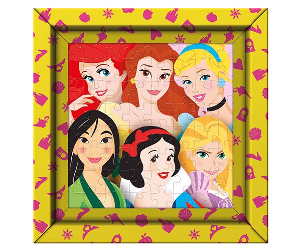 Disney Princeze puzzle sa okvirom 60kom - Clementoni