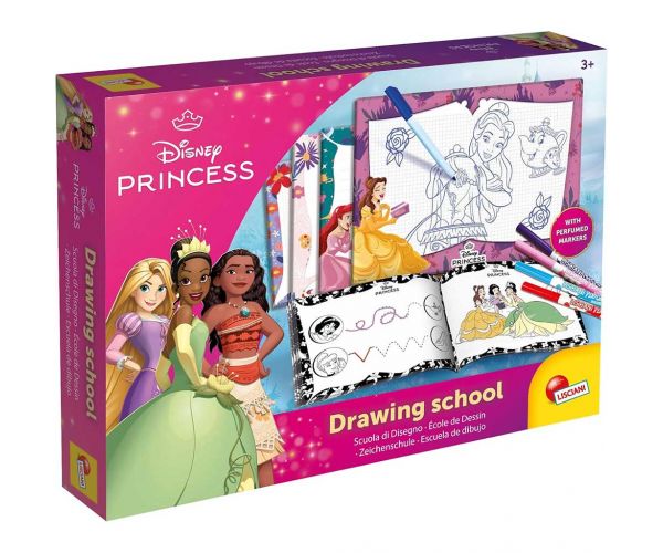Disney Hercegnők rajziskola szett - Lisciani