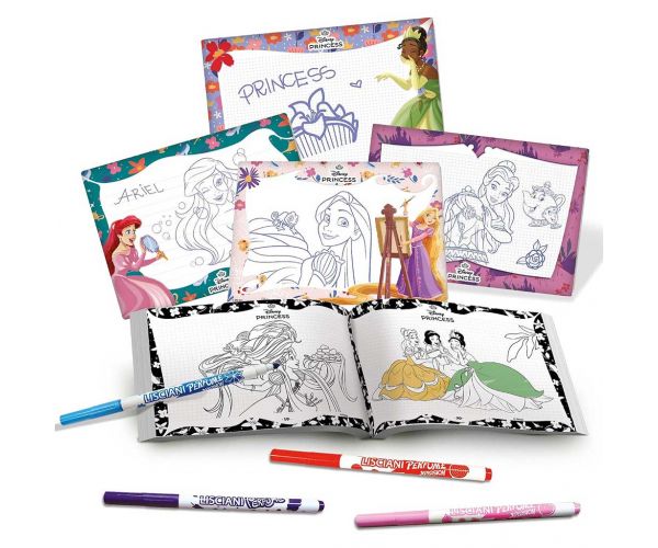 Disney Princeze škola crtanja set - Lisciani