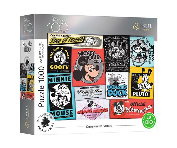 Disney Retro posteri puzzle od 1000kom - Trefl