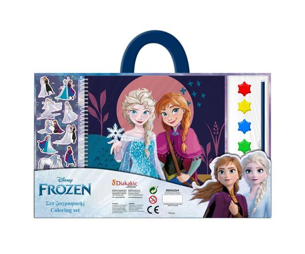 Disney: Snježno kraljevstvo 2. Bojanka s vodenim bojama i naljepnicama