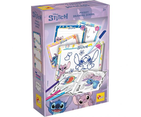 Disney Stitch Kis méretű rajziskola - Lisciani