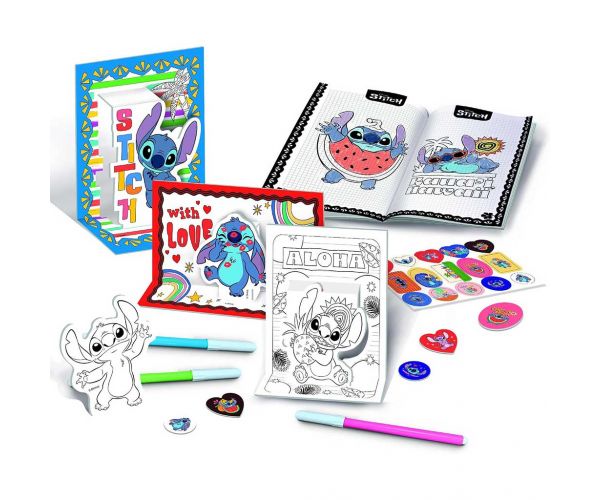 Disney Stitch škola crtanja u ruksaku - Lisciani