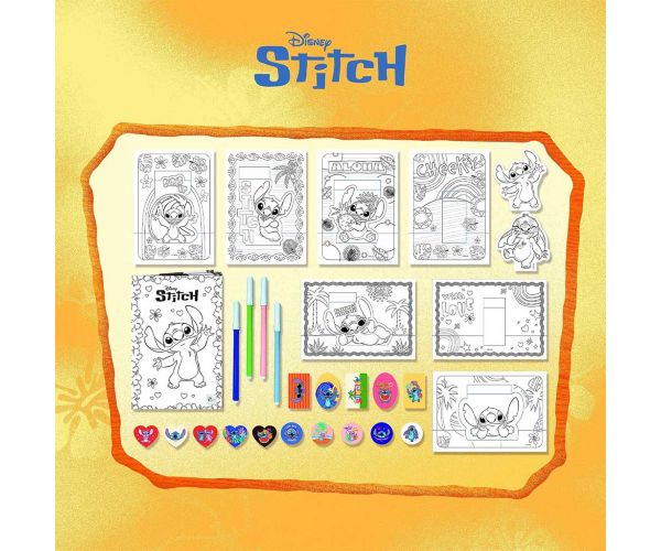 Disney Stitch škola crtanja u ruksaku - Lisciani