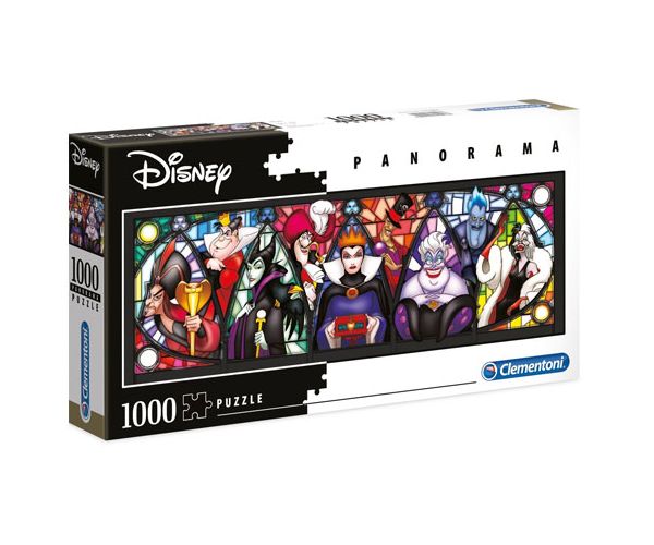 Disneyeva glavna zla pojava puzzle panorama set od 1000kom - Clementoni