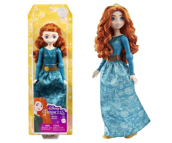 Disneyjeve princeze: Svjetlucava lutka princeza Merida - Mattel