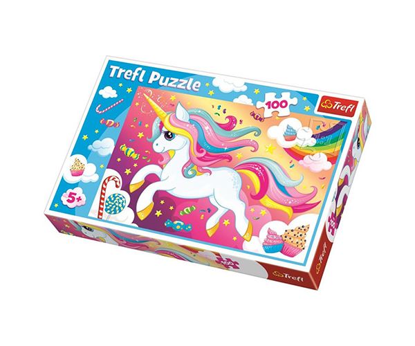 Divan jednorog puzzle 100kom - Trefl