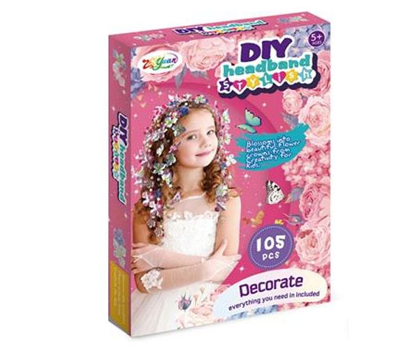 DIY Headband set za ukrašavanje kose 150kom