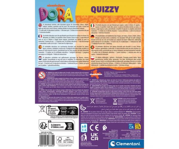 Dora istraživačica Quizzy interaktivni set za igru - Clementoni