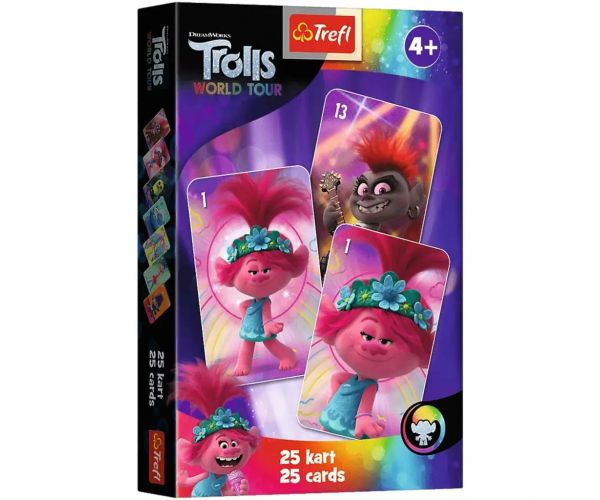 Dreamworks: Trollok fekete Péter kártyajáték - Trefl