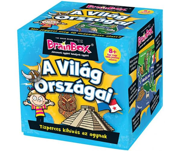 A világ országai társasjáték - Brainbox