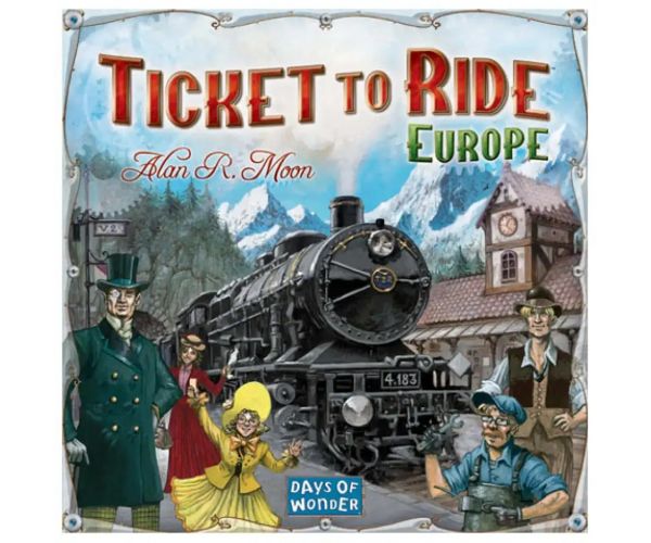 Ticket to Ride Európa társasjáték
