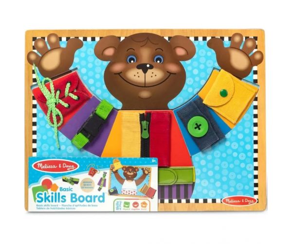 Macis alapvető készségek fa tábla készségfejlesztő játék - Melissa & Doug