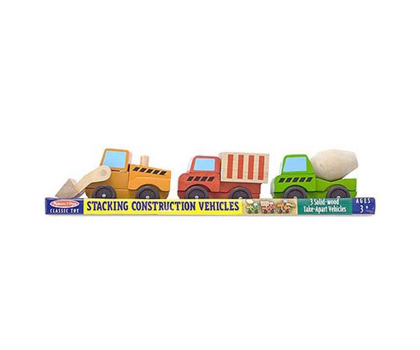 Drvena vozila za gradnju - Melissa & Doug