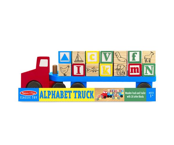 Drveni kamion sa raznim motivima - Melissa & Doug