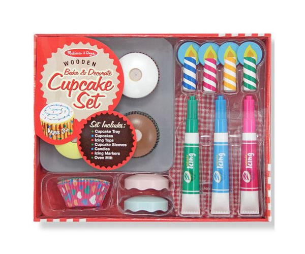 Drveni Peci i dekoriraj Cupcake set - Melissa & Doug