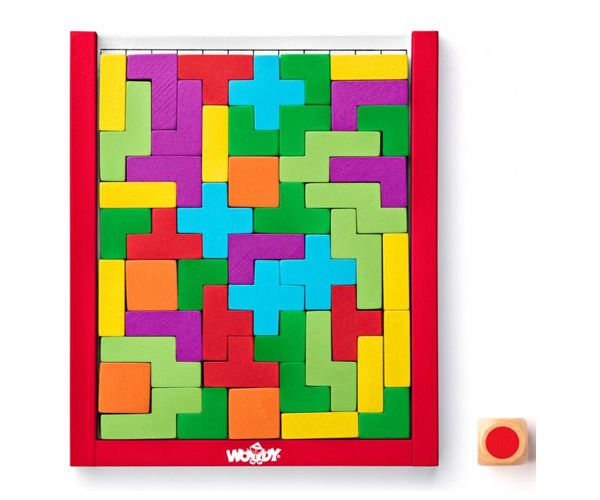 Drveni tetris u boji - Woodyland