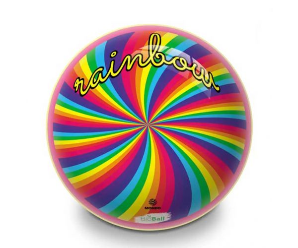 Rainbow Bioball gumilabda 23cm - Mondo Toys