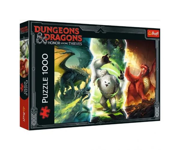 Dungeons & Dragons Legendás szörnyek 1000db-os puzzle - Trefl
