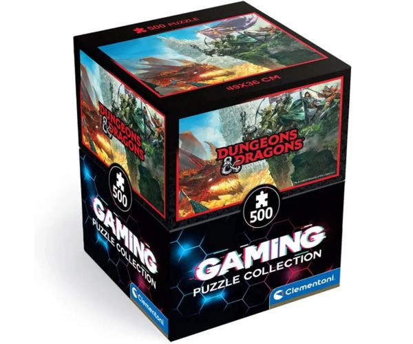 Dungeons & Dragons – Lángok földje 500db-os puzzle - Clementoni