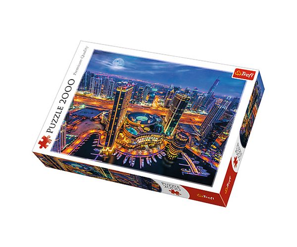 Dubai po noći - puzzle 2000kom - Trefl